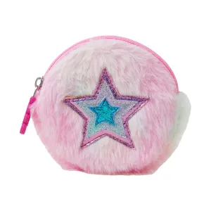 Accessorize London Girls Star Faux Fur Purse