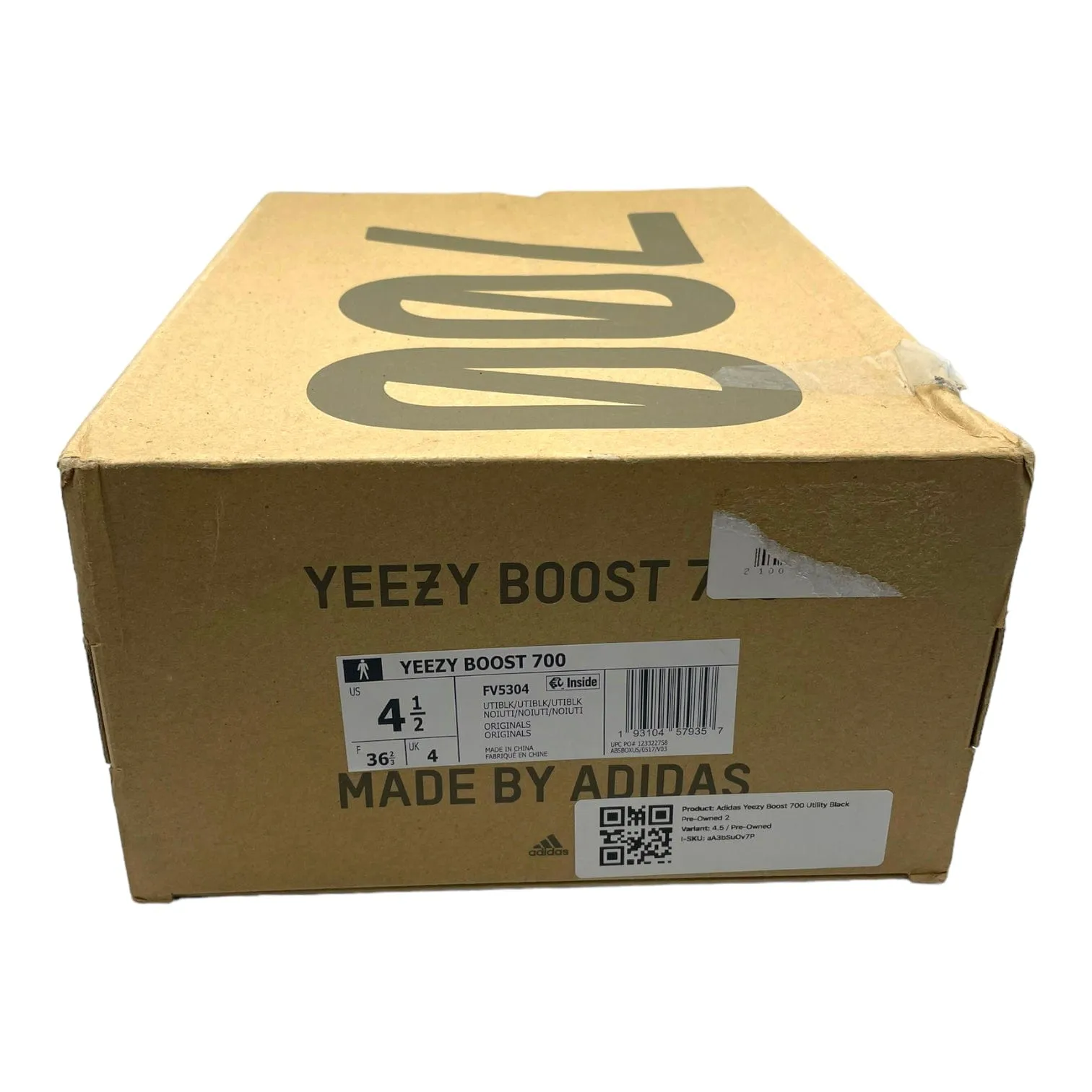 adidas Yeezy Boost 700 Utility Black Pre-Owned