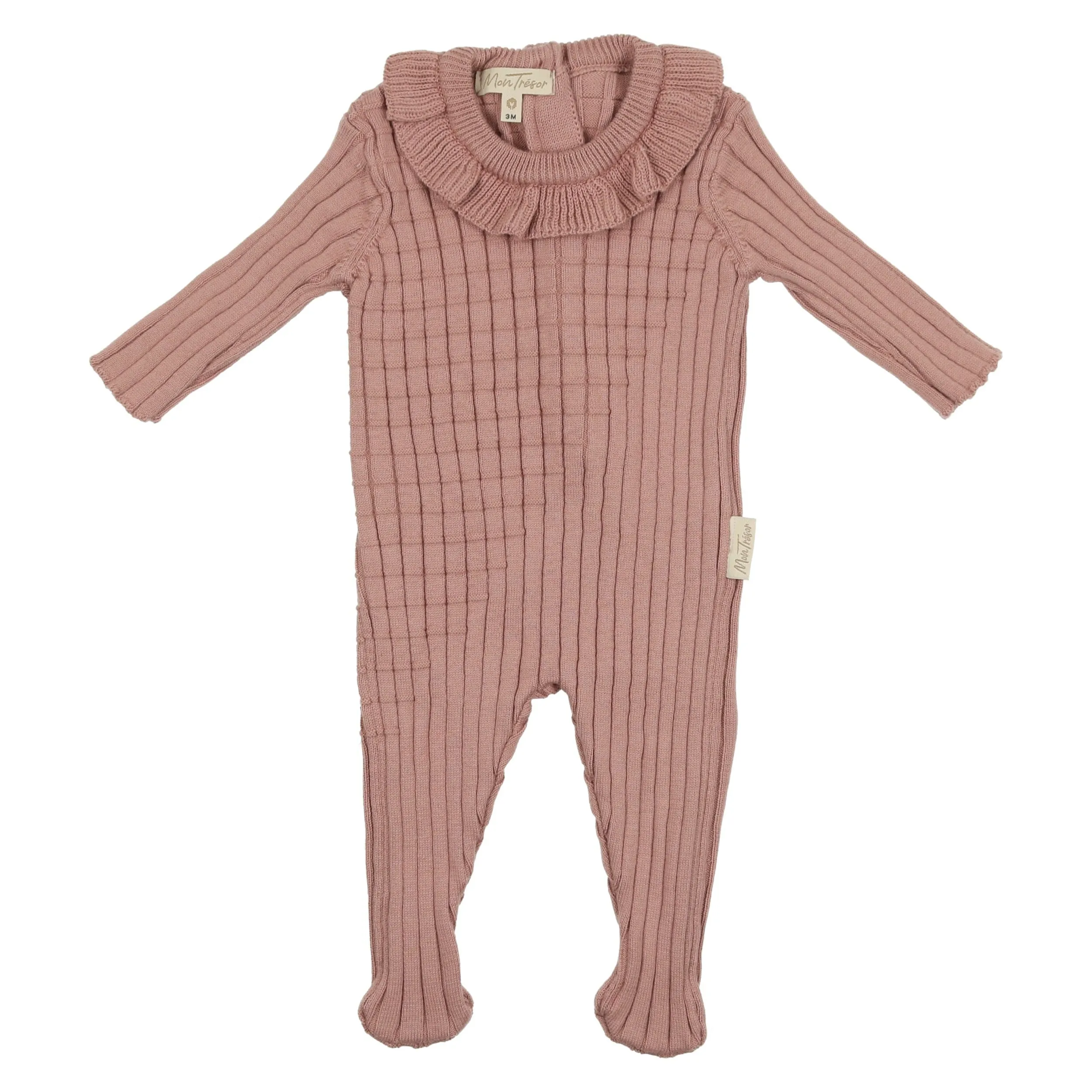 All Knit Up Girls Footie