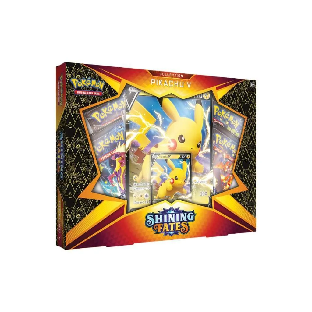 (Damaged) Pokemon Shining Fates Pikachu V Box