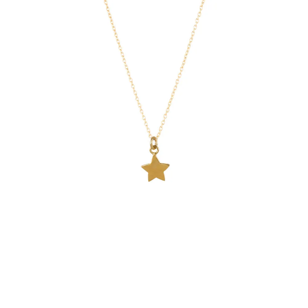 Ella, Star Necklace Gold Vermeil
