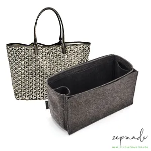 Goyard St Louis and Goyard Anjou Bag Organizer Insert, Bag Organizer with Laptop Compartment and Single Bottle Holder