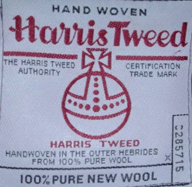 Harris Tweed Small Crossbody Shoulder Purse Bag - Pink Buchanan Plaid