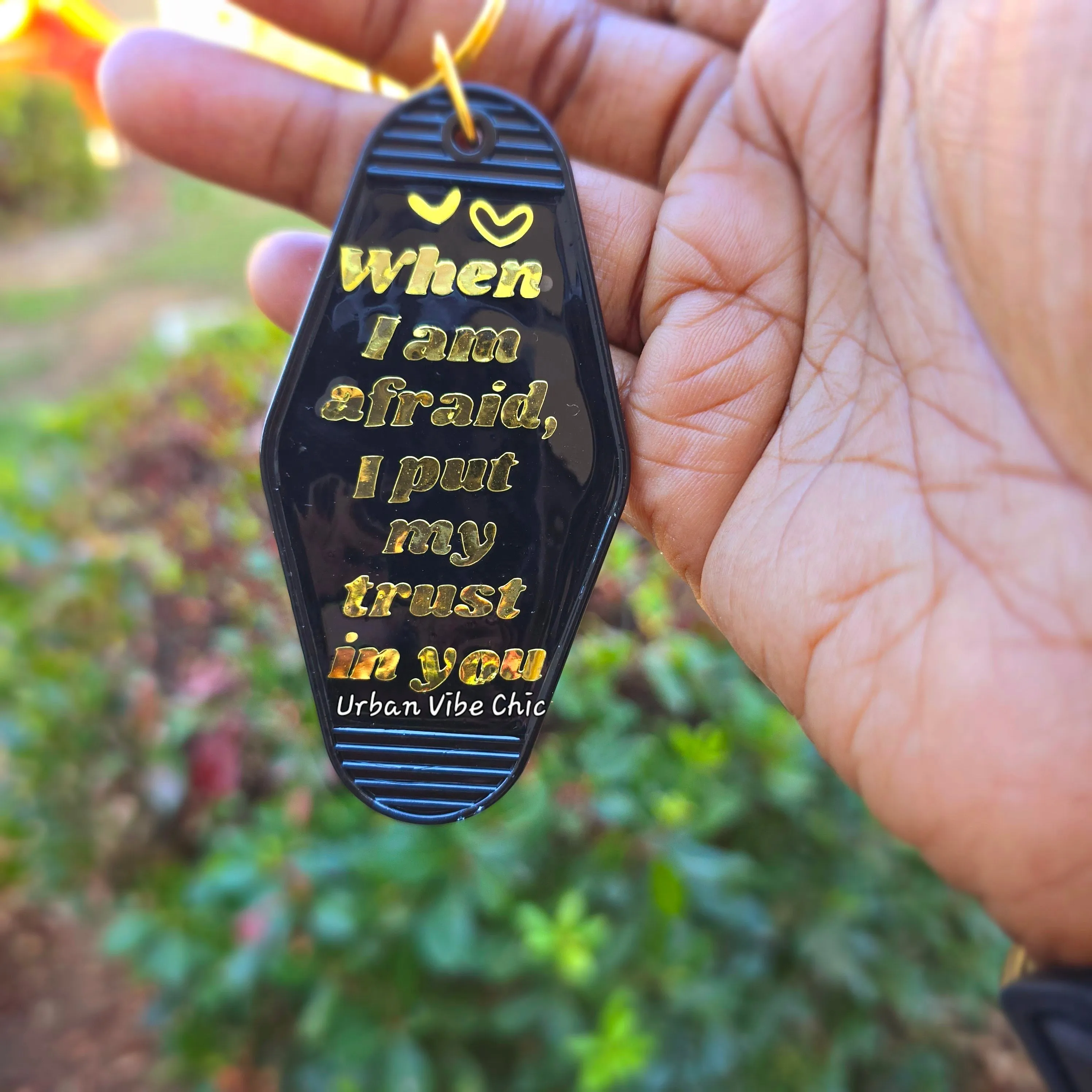 Motel Keychain - when I’m Afraid