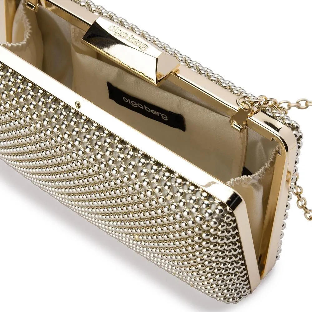 OB5130 NATASHA MESH CLUTCH