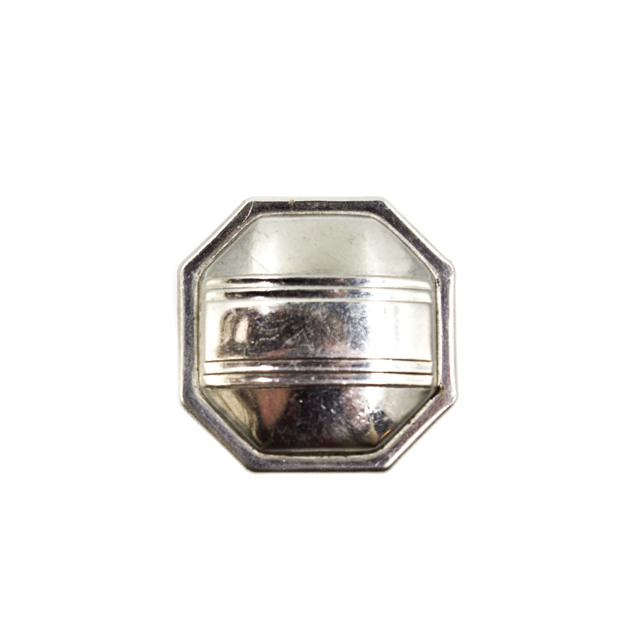 Octagonal Deco Double Stripe Knobs
