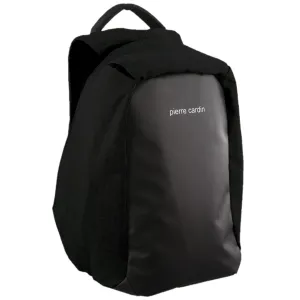 PIERRE CARDIN BLACK TRAVEL BACKPACK