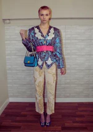 RENT Vintage Turquoise Bag