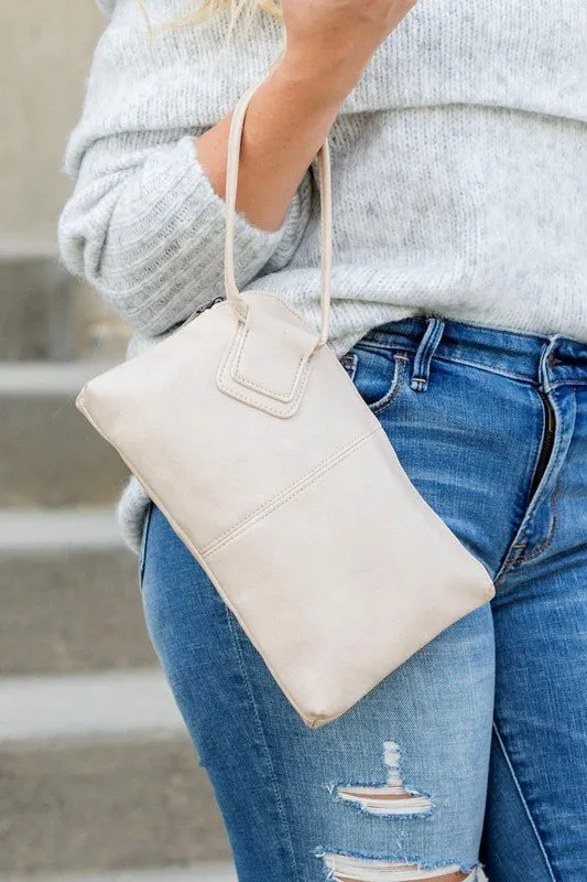 Saying Goodbye Wristlet Clutch Bag