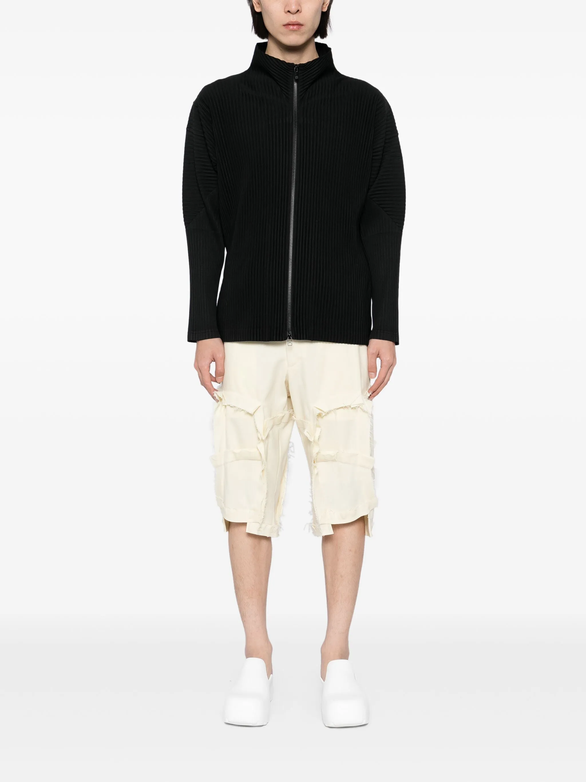 Shorts With Ruffles Details