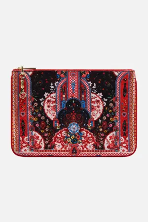 SMALL CANVAS CLUTCH FOLK FABULOUS