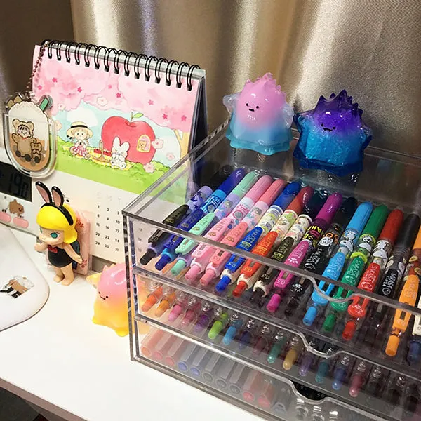 Transparent Acrylic Stationery Organizer