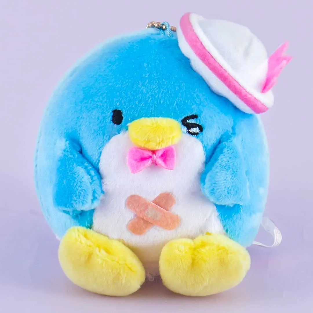 Tuxedosam Plushie Charm With Cross Bandage
