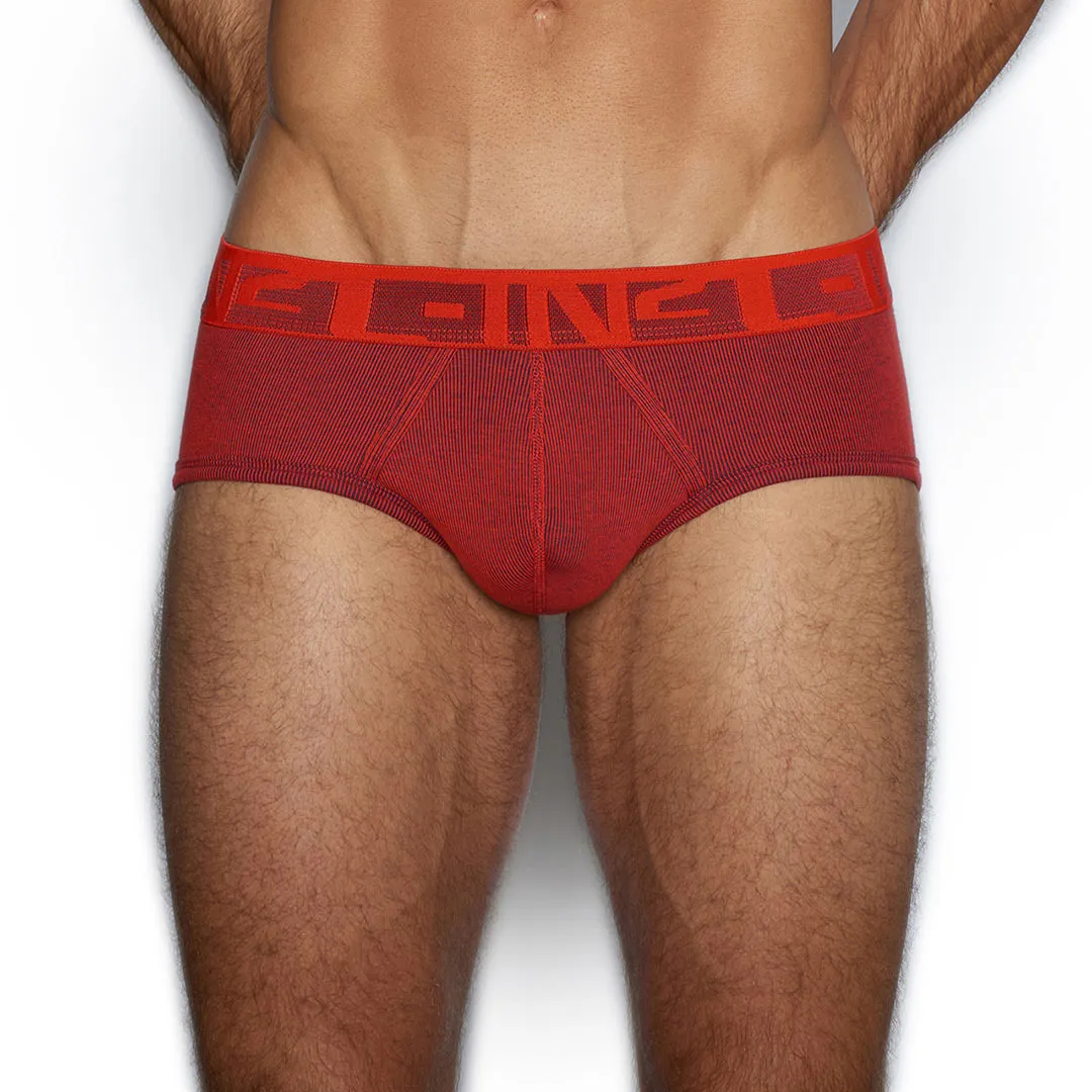 Undertone Mid Rise Brief Ryan Red