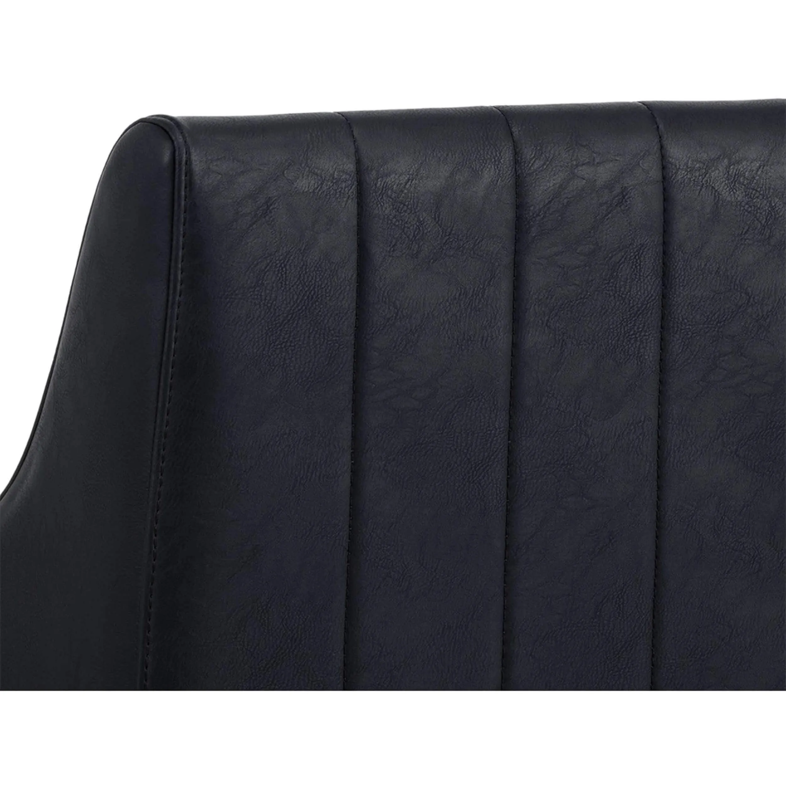 Wolfe Lounge Chair, Vintage Black